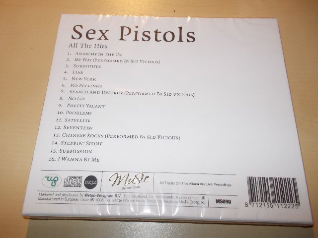 Sex Pistols - All The Hits (CD)