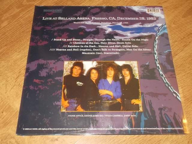 Dio - Westwood One In Concert, Fresno 1983 (Vinyl-LP)