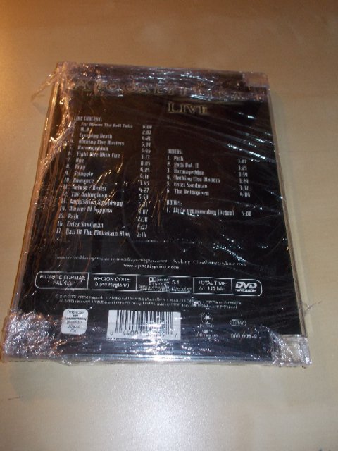 Apocalyptica ‎- Live (DVD) BAZAR ROZBALENO 