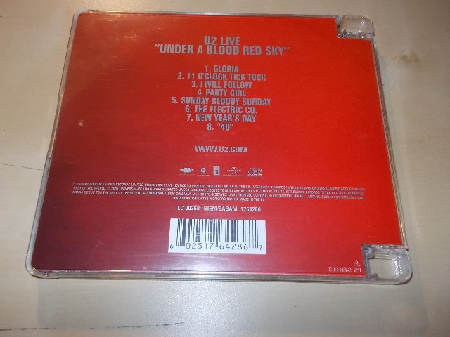 U2 ‎- Under A Blood Red Sky REMASTERED AUDIO (CD) BAZAR ROZBALENO