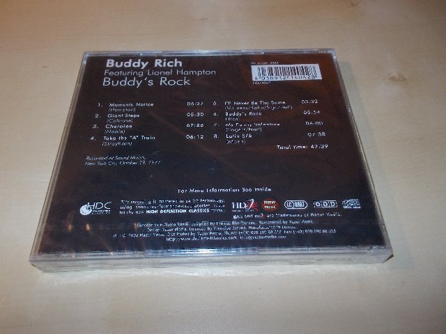 Buddy Rich - Buddy´s Rock (Featuring Lionel Hampton) (CD)