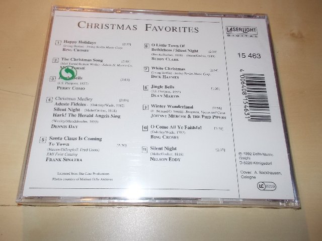 Various - Christmas Favorites (CD)