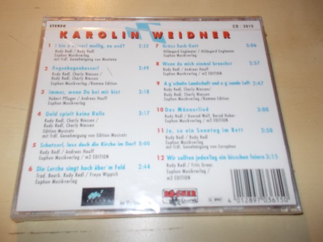 Karolin Weidner - I´ bin a bisserl mollig, na und? (CD)