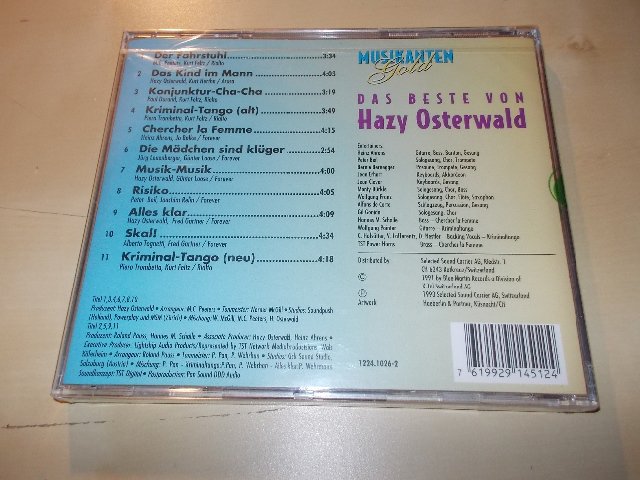 Musikantengold - Das Beste von Hazy Osterwald (CD)