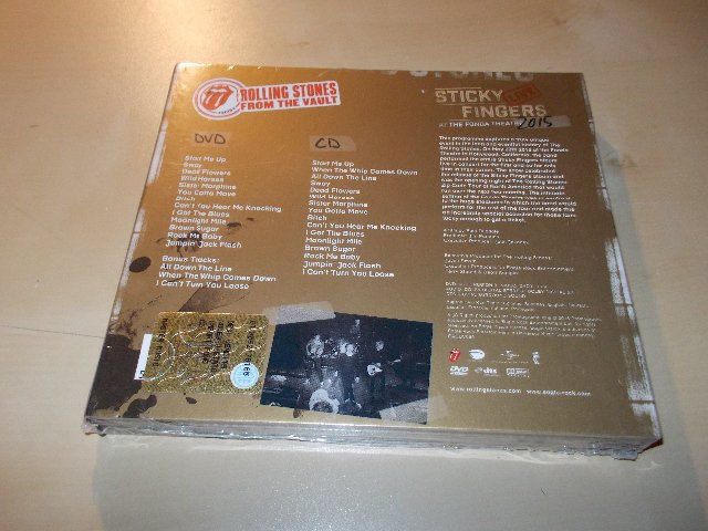 THE ROLLING STONES - From The Vault: Sticky Fingers Live At The Fonda Theatre 2015 (CD+DVD)