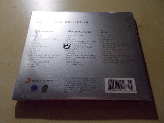 ALICIA KEYS - THE PLATINUM COLLECTION (3CD) Digipack 