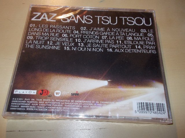 Zaz - Sans Tsu Tsou: Live Tour (CD)