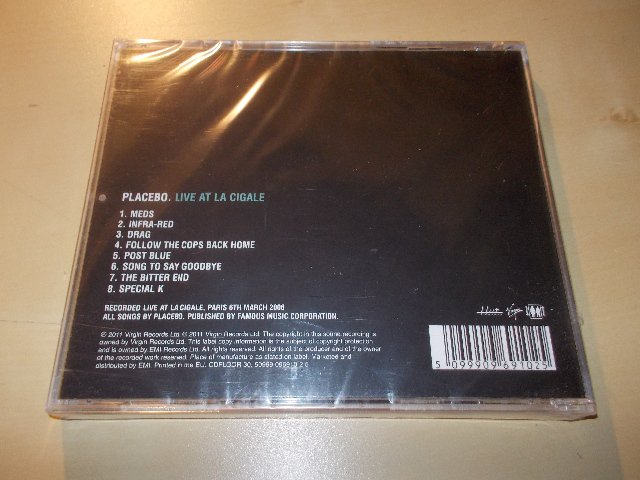 Placebo - Live At La Cigale (CD)