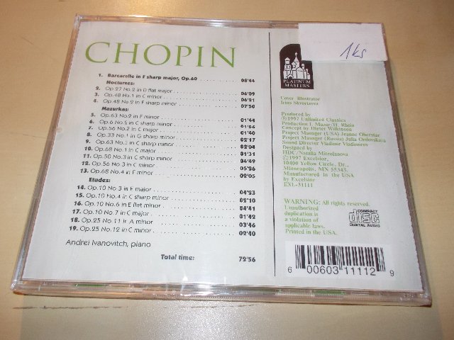 CHopin - The Romantic World of Chopin´s Piano, Vol. 2 (CD)