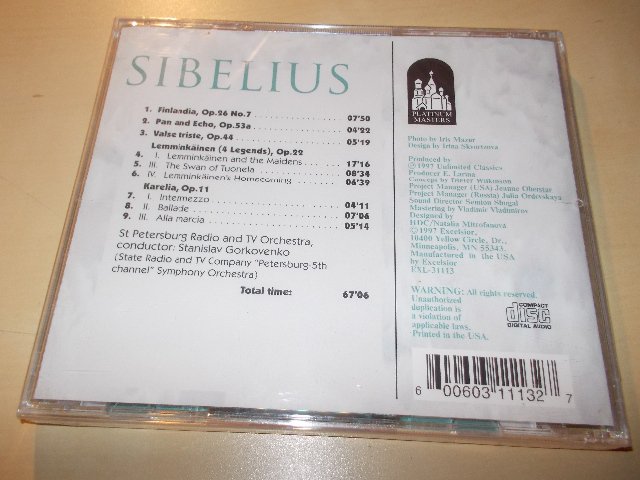 Sibelius - Finlandia (CD)