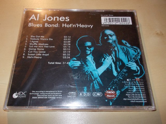 Al Jones Blues Band ‎- Hot´n´Heavy (CD)