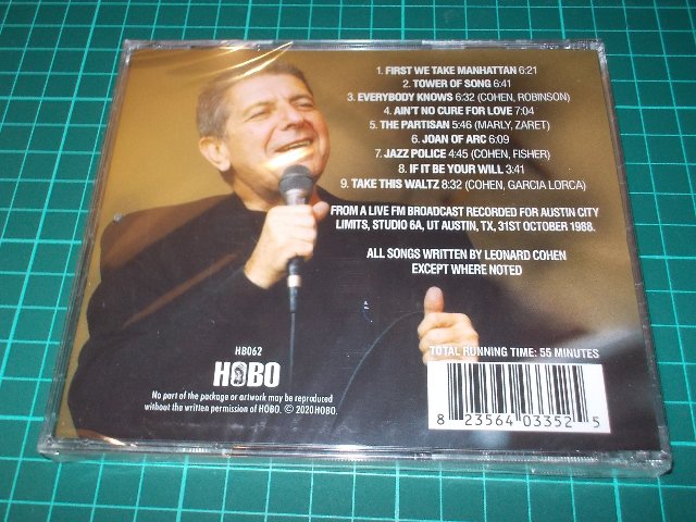 LEONARD COHEN - MUSIC CITY USA (CD)