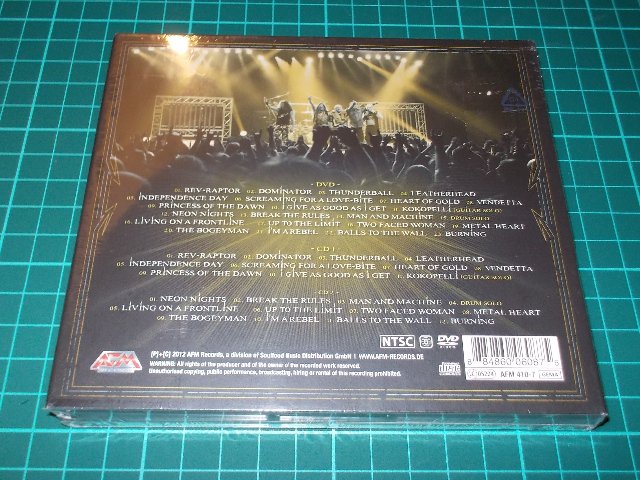 U.D.O. - Live In Sofia (2CD-DVD)