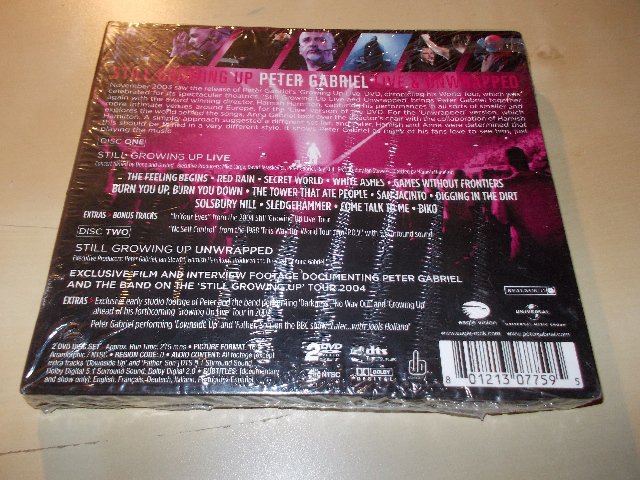 Peter Gabriel - Still Growing Up Live & Unwrapped (2DVD)