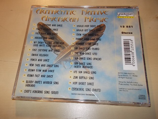 Various - Authentic Native American Music (CD) BAZAR ROZBALENO