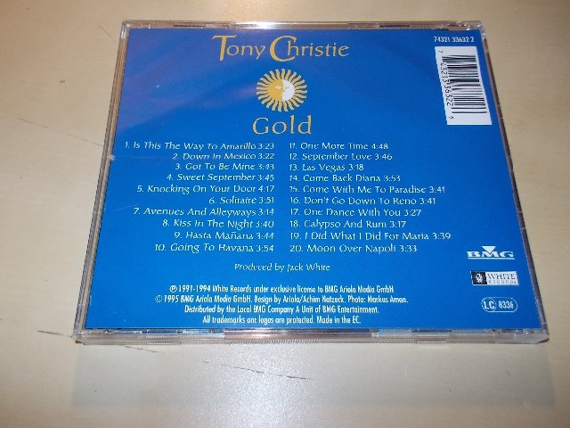 Tony Christie - Gold (CD) BAZAR ROZBALENO