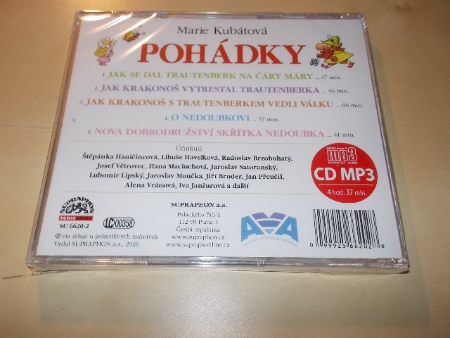 Marie Kubátová - Pohádky (audiokniha) (CD)