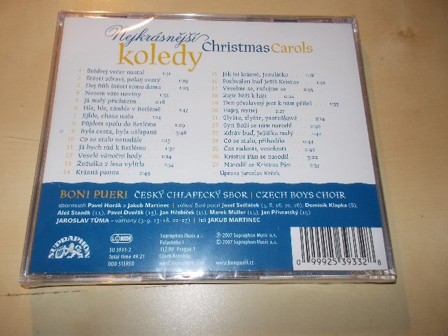 Boni Pueri - Nejkrásnější koledy (CD)