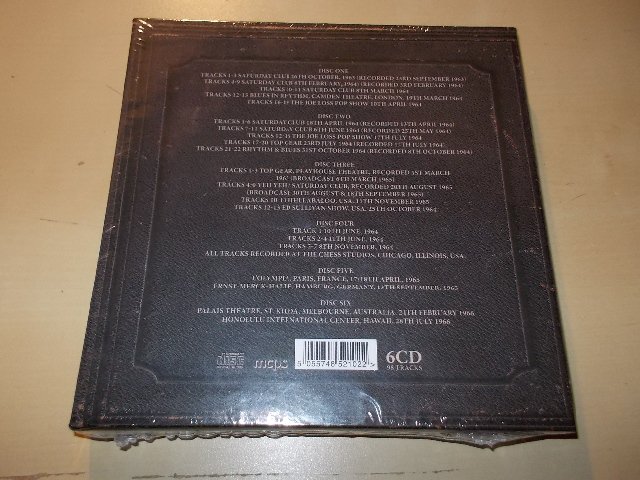 THE ROLLING STONES - LIVE AND SESSIONS 1963-1966 (6CD BOX SET)