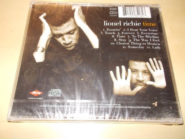 Lionel Richie ‎- Time (CD)