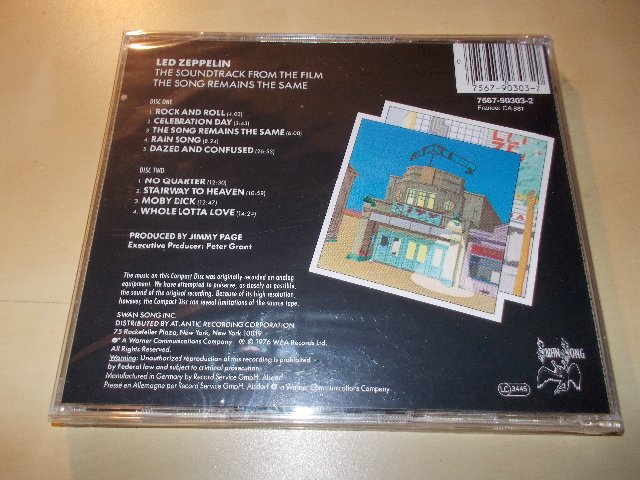 Led Zeppelin - Song Remains (2CD)