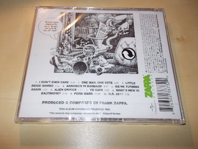 Frank Zappa - Frank Zappa Meets the Mothers of Prevention (CD)