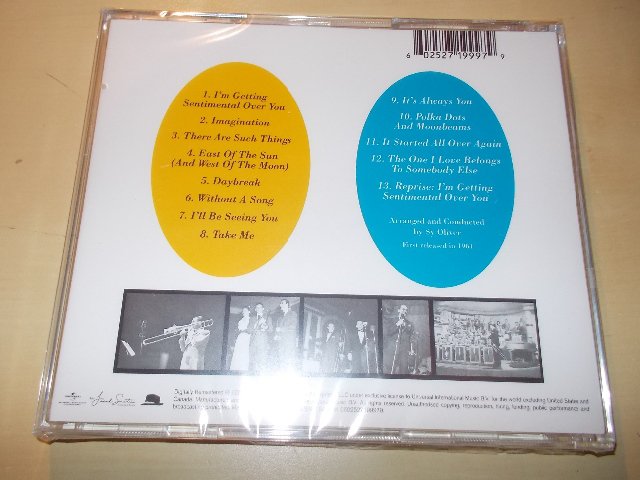 Frank Sinatra ‎- I Remember Tommy (CD) 