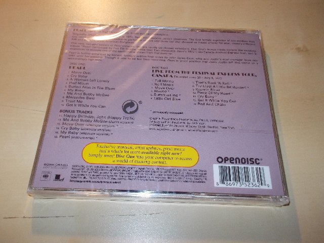 Janis Joplin - Pearl (2CD) > varianta 2 DISK