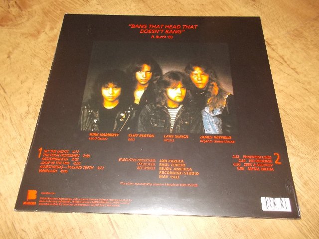Metallica - Kill ´Em All (Vinyl-LP)