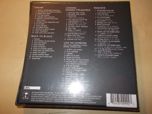 Amy Winehouse - The Collection (5CD) BOX ČASOVĚ OMEZENÁ AKCE