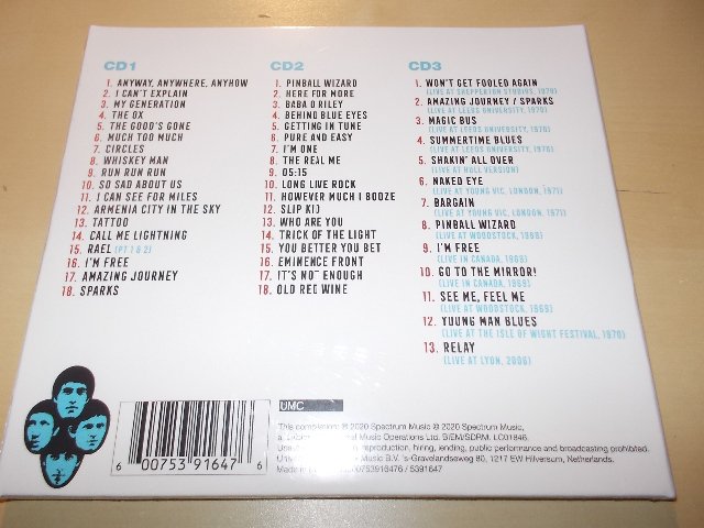 THE ESSENTIAL THE WHO (3CD - Box Set)