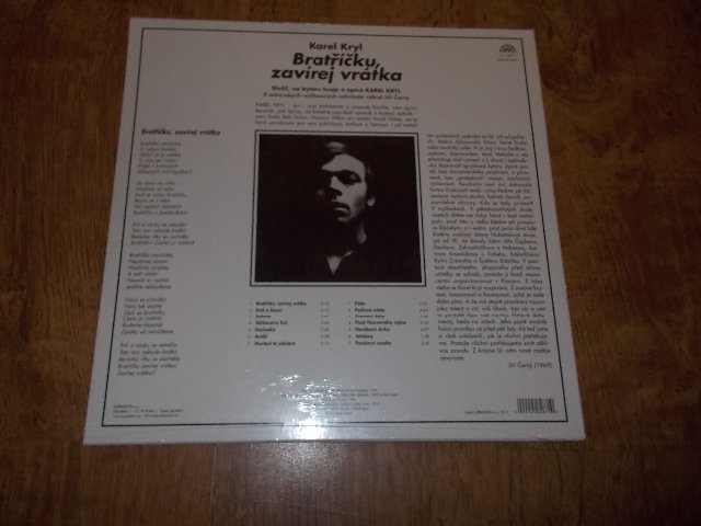 Karel Kryl - Bratříčku, zavírej vrátka - Reedice 2015 (Vinyl-LP)