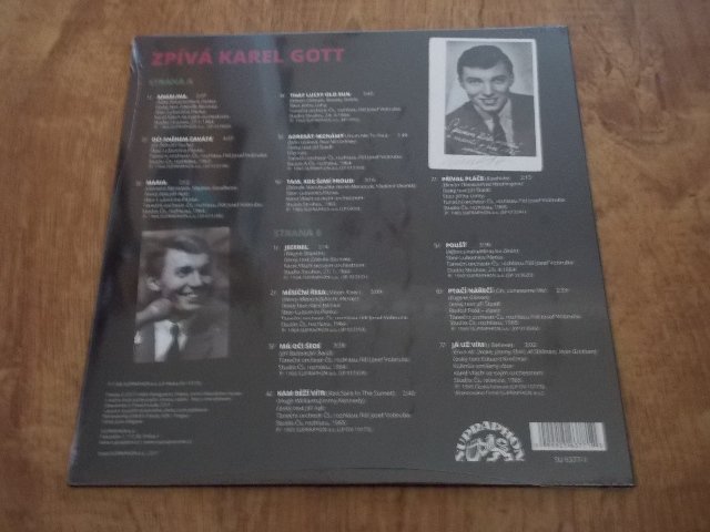 Karel Gott - Zpívá Karel Gott (Vinyl-LP)