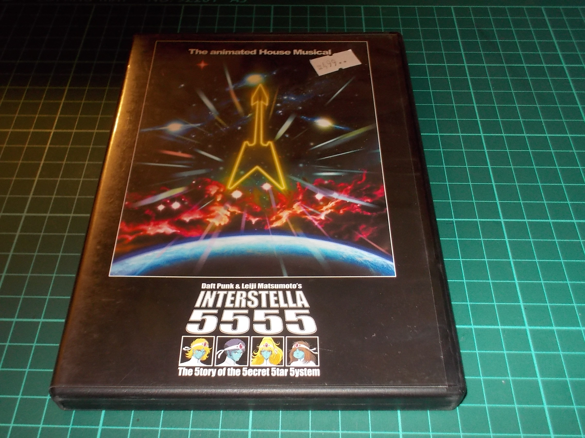 Daft Punk & Leiji Matsumoto´s - Interstella 5555 The Story of the Secret Star System (DVD) BAZAR ROZBALENO