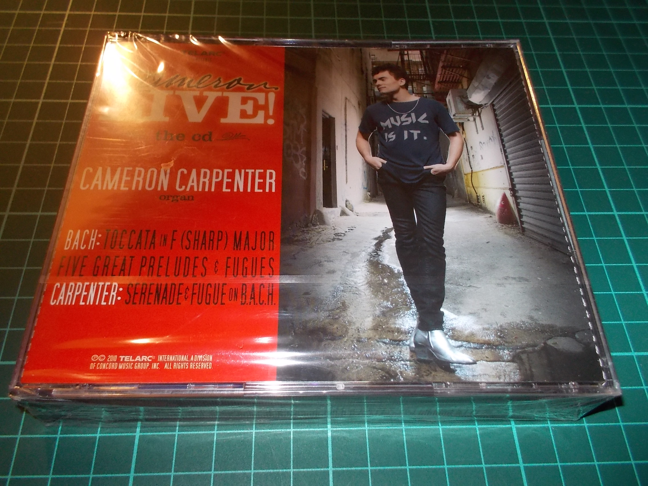 Cameron Live! .......the CD - Cameron Carpenter (CD/DVD)