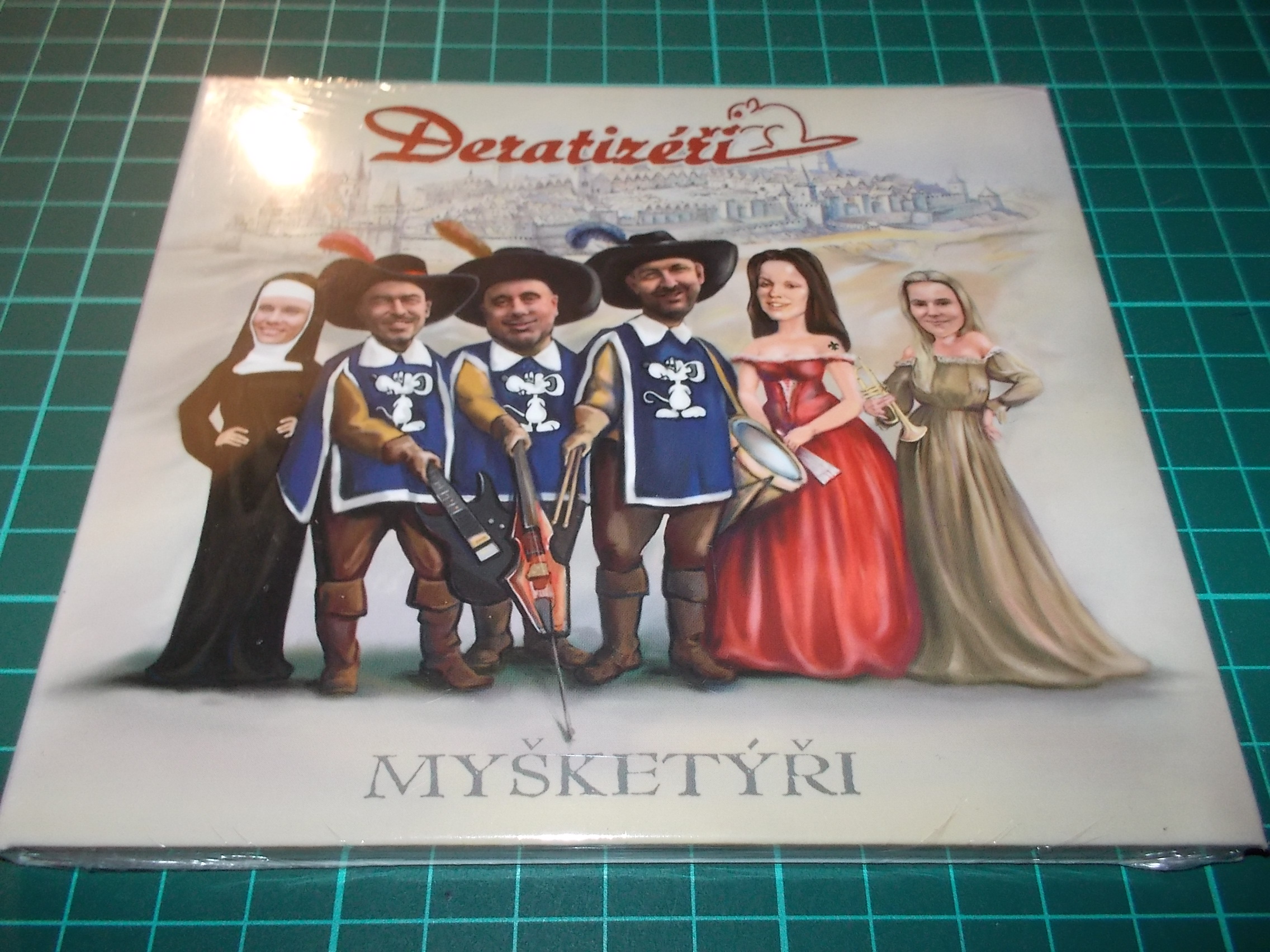 DERATIZÉŘI - MUŠKETÝR (CD) Digipack