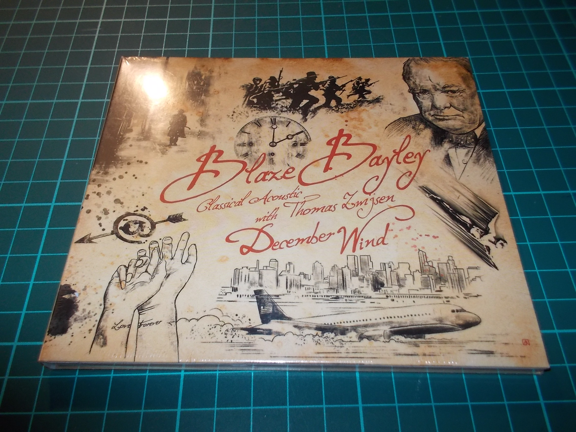 BLAZE BAYLEY - DECEMBER WIND (CD) Digipack