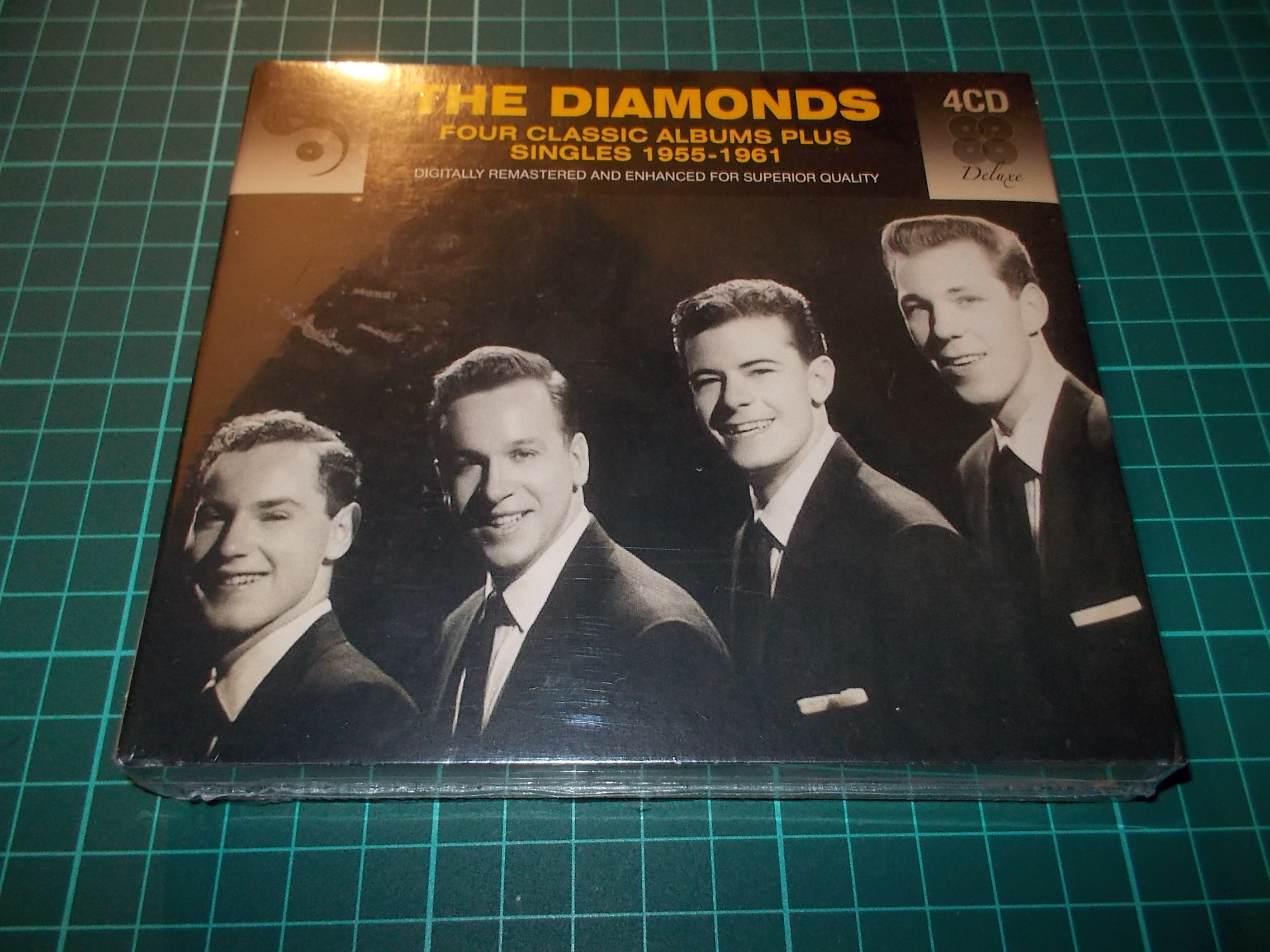 The Diamonds - Four Classic Albums Plus Singles 1955-1961 (4CD) Digipack