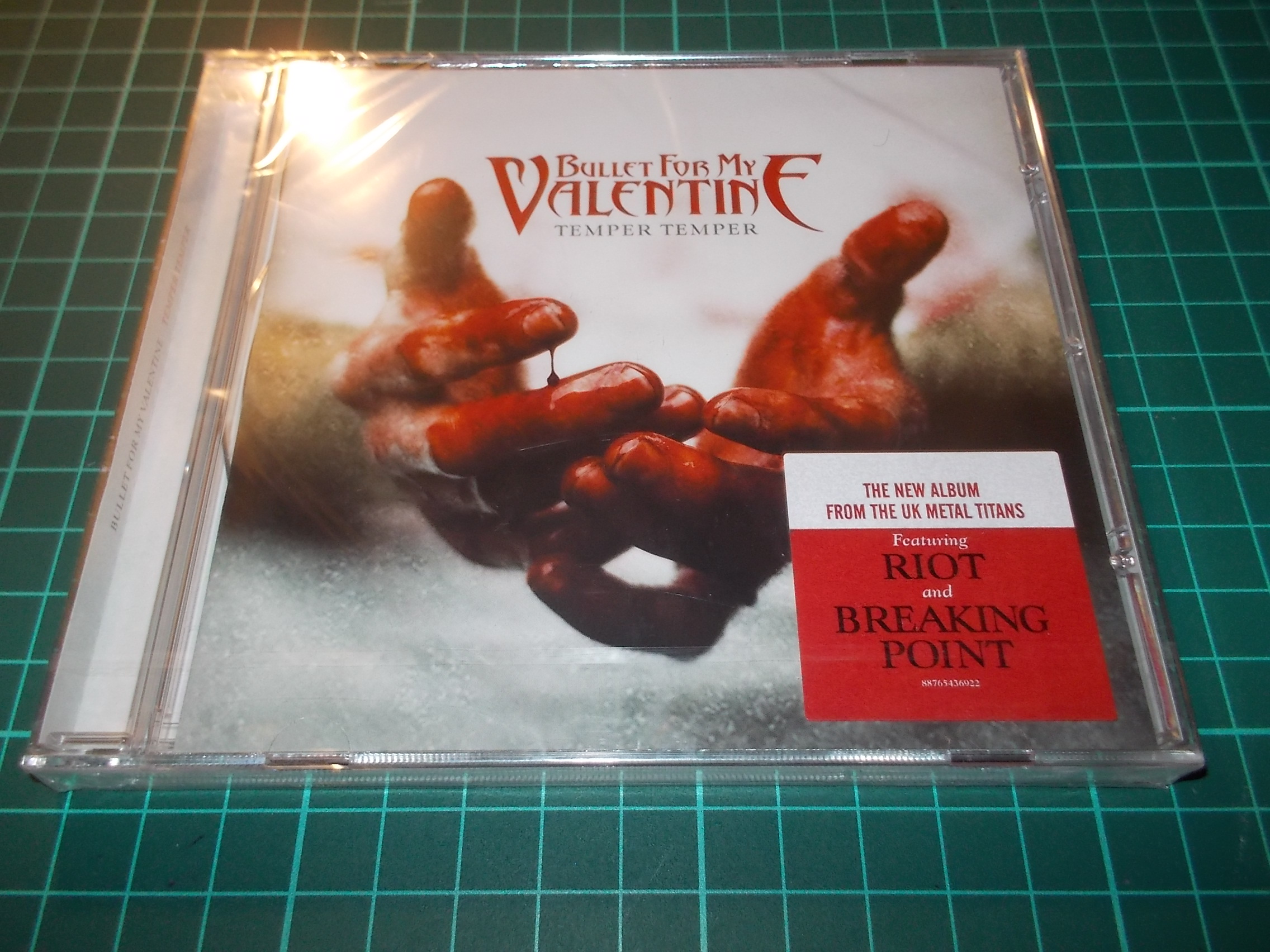 BULLET FOR MY VALENTINE - TEMPER TEMPER (CD)