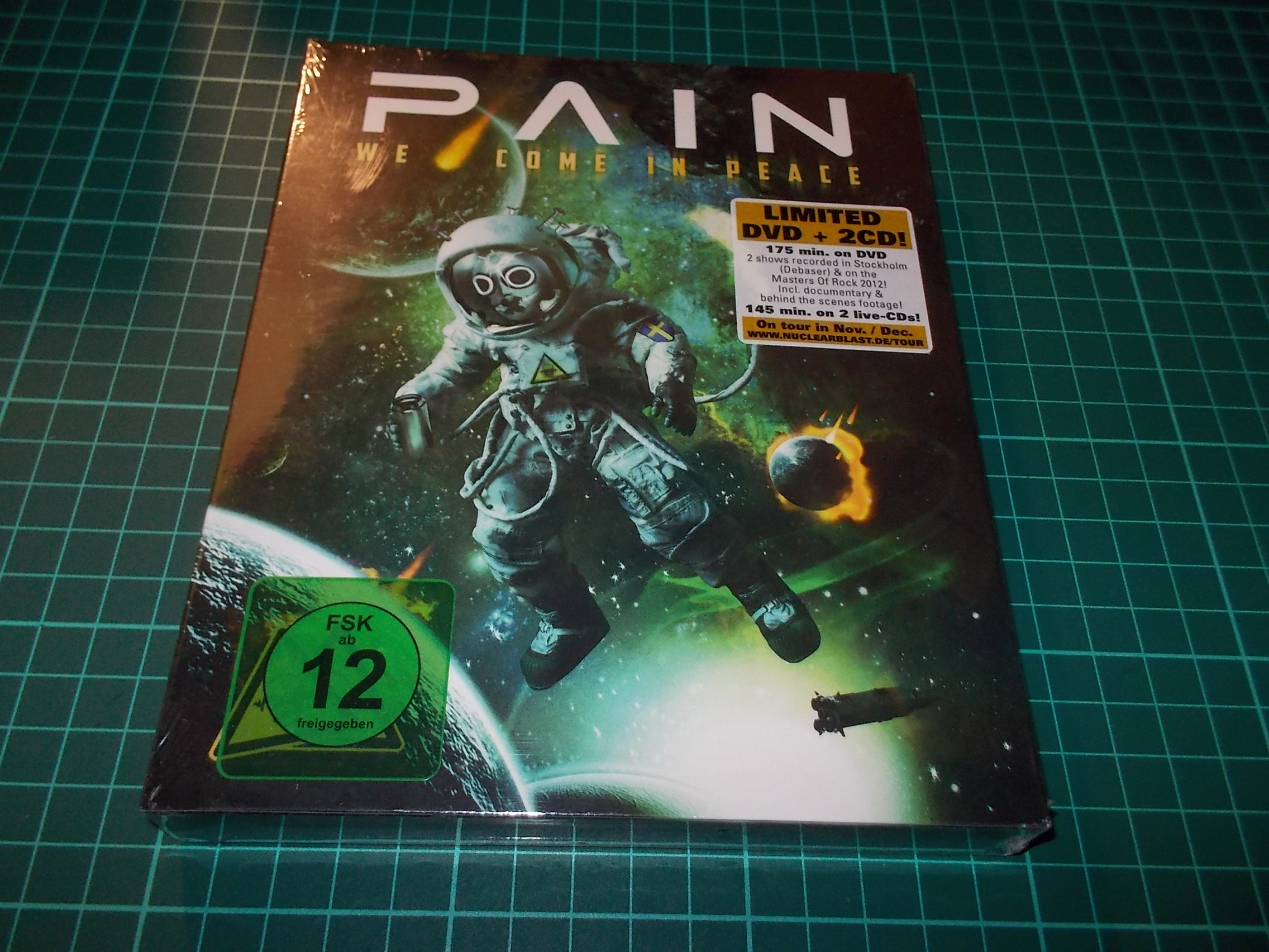Pain - We Come In Peace (2CD+DVD)