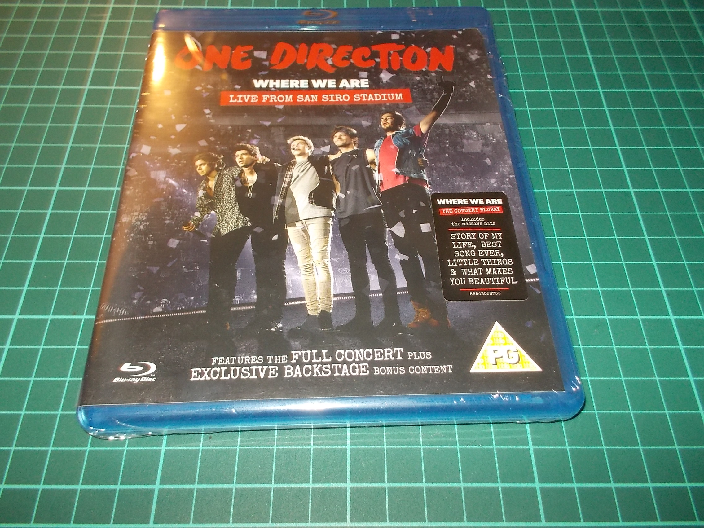 ONE DIRECTION - WHERE WE ARE - LIVE FROM SAN SIRO STADIUM (Blu-ray)