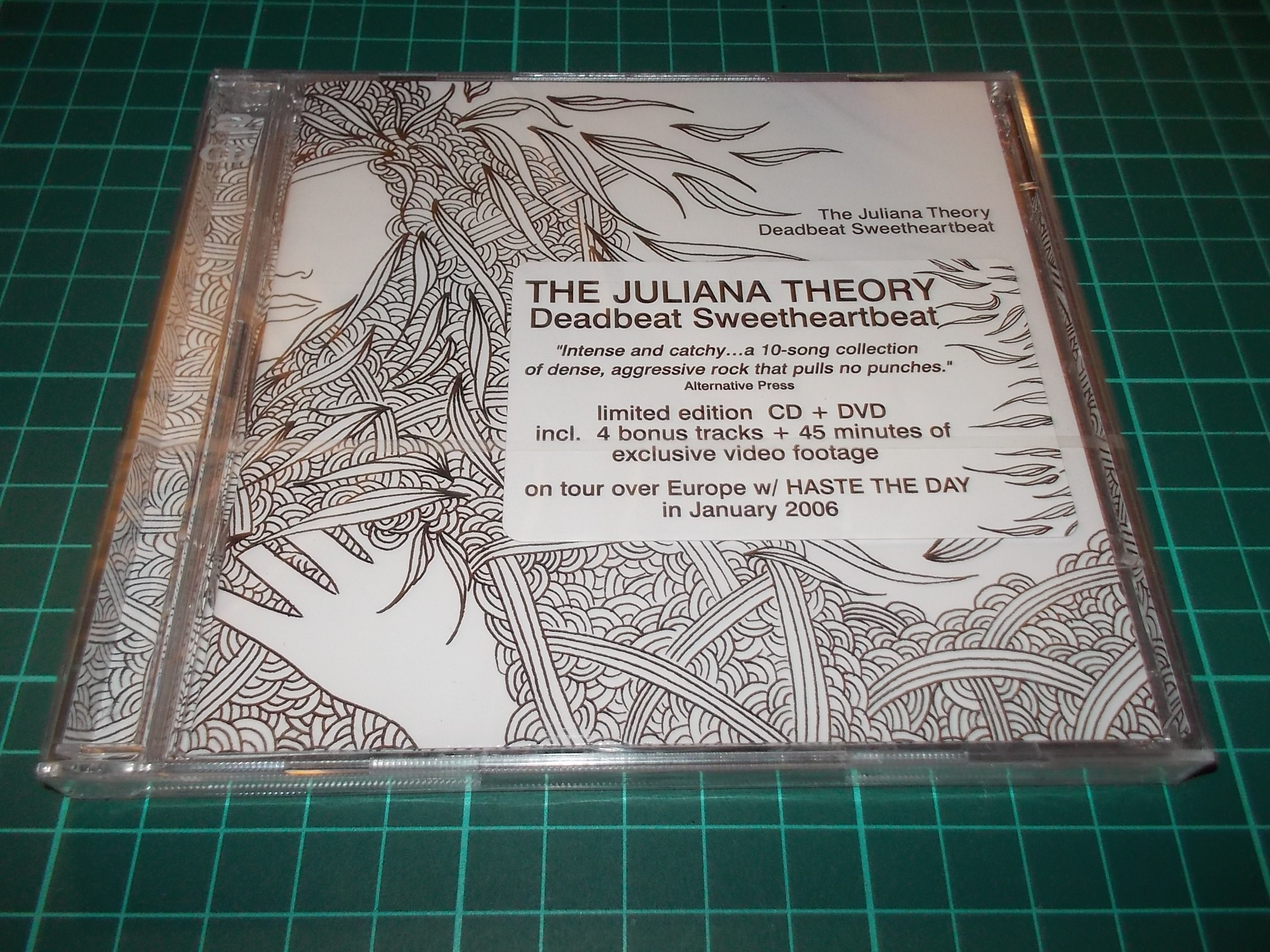 THE JULIANA THEORY - DEADBEAT SWEETHEARTBEAT (CD/DVD)
