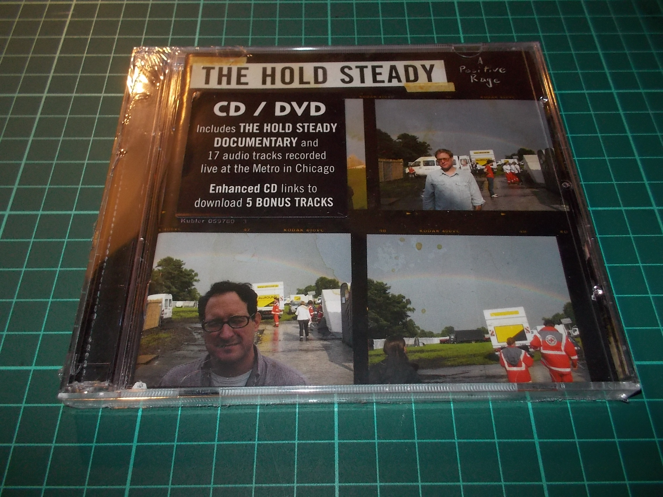 THE HOLD STEADY - A POSITIVE RAGE (CD/DVD)