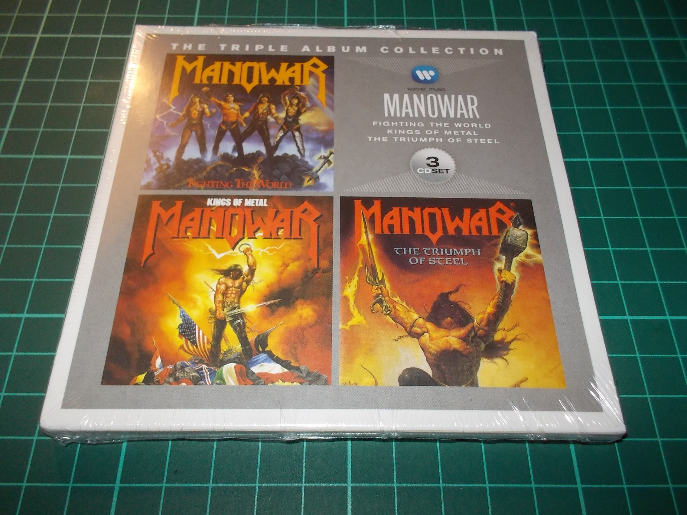 MANOWAR - TRIPLE ALBUM COLLECTION (3CD) Digipack | PatShop.cz
