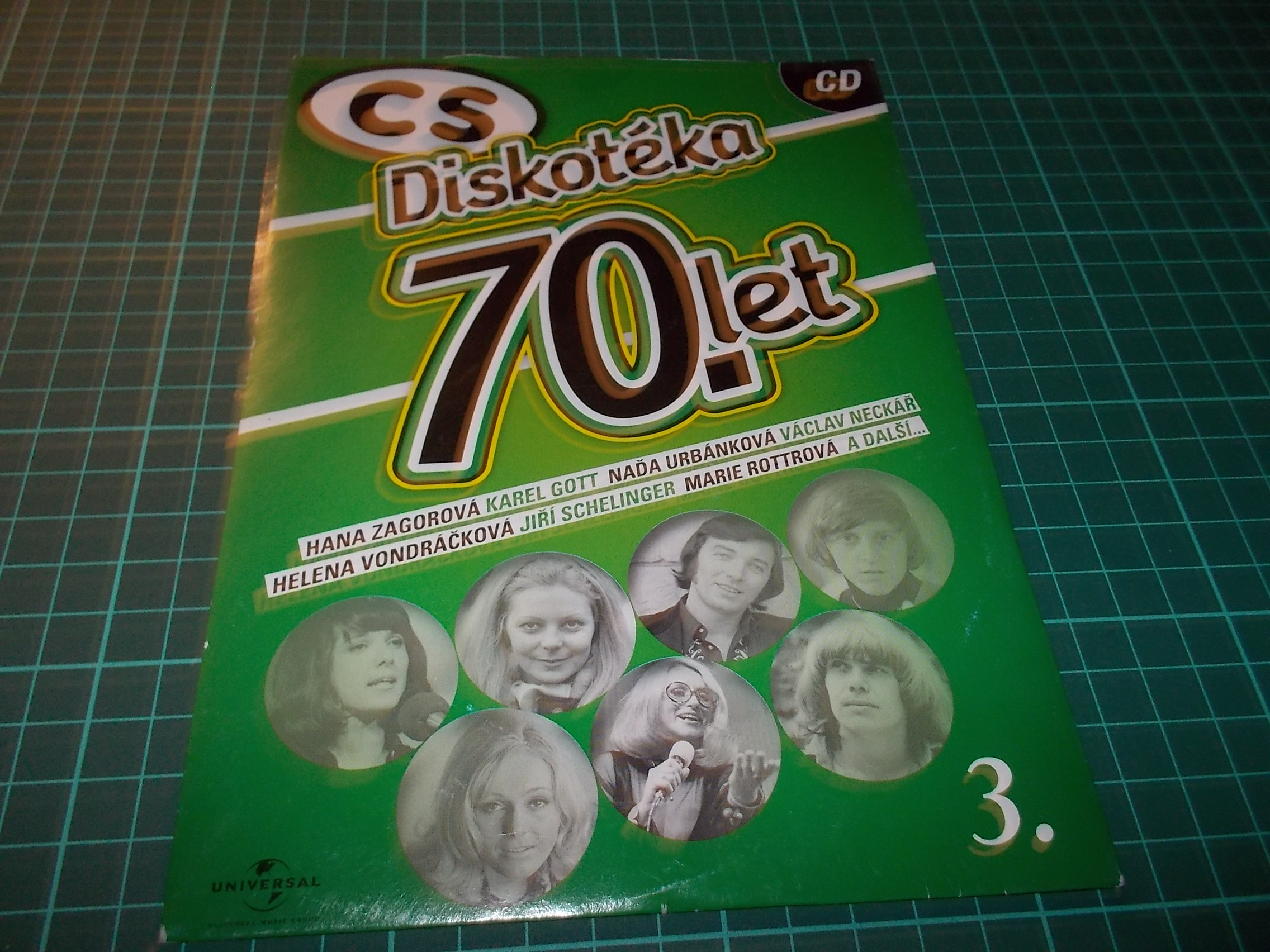 Various Artists - DISKOTÉKA 70. LET - 3. DÍL (CD v pošetce)