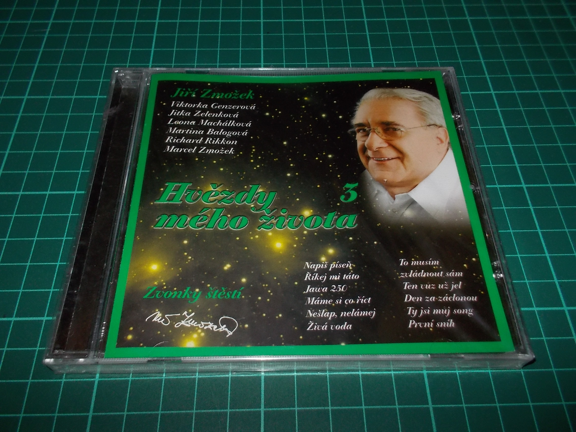 JIŘÍ ZMOŽEK - HVĚZDY MÉHO ŽIVOTA 3. (CD)