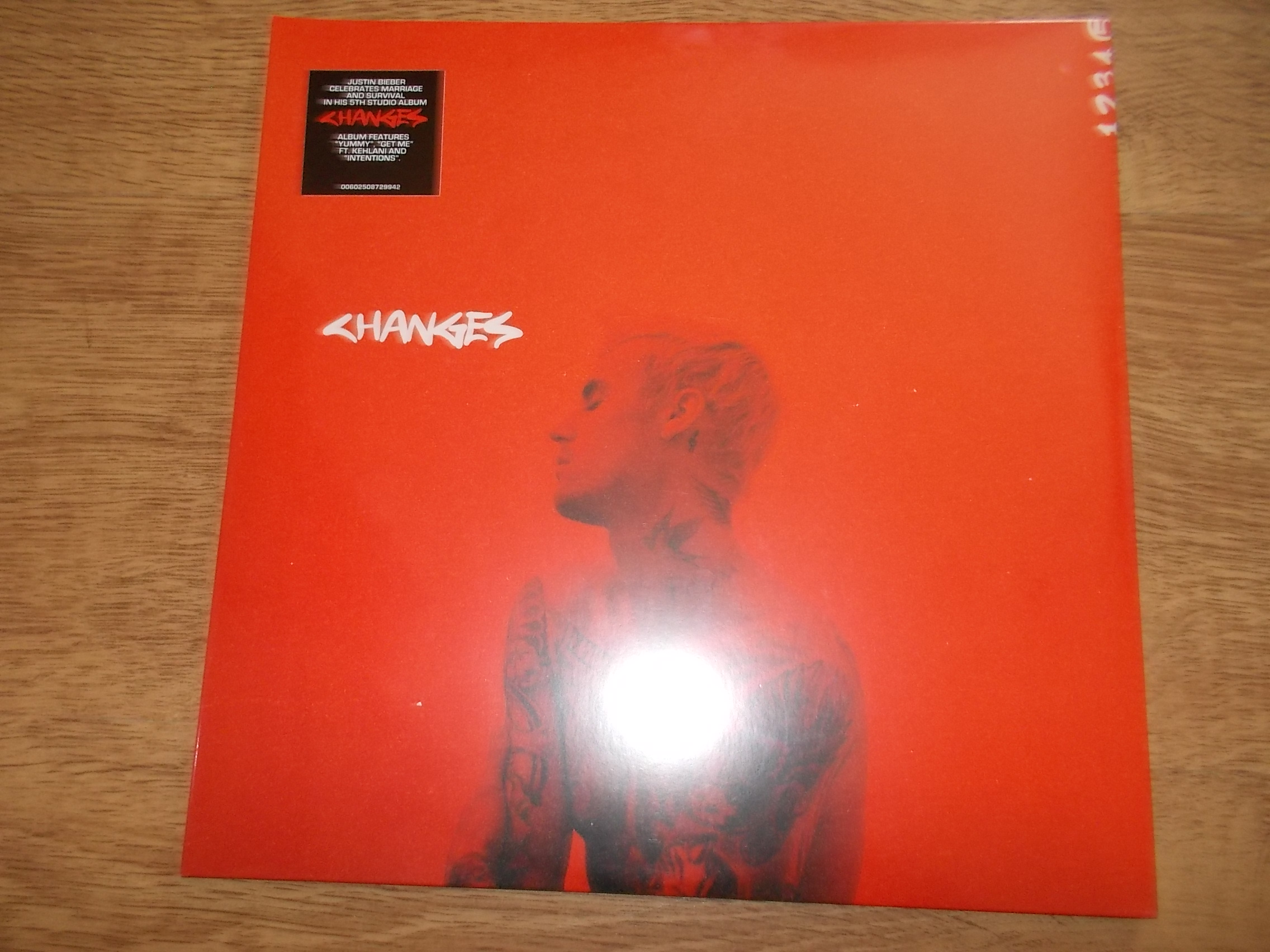 JUSTIN BIEBER - CHANGES (2Vinyl-LP)