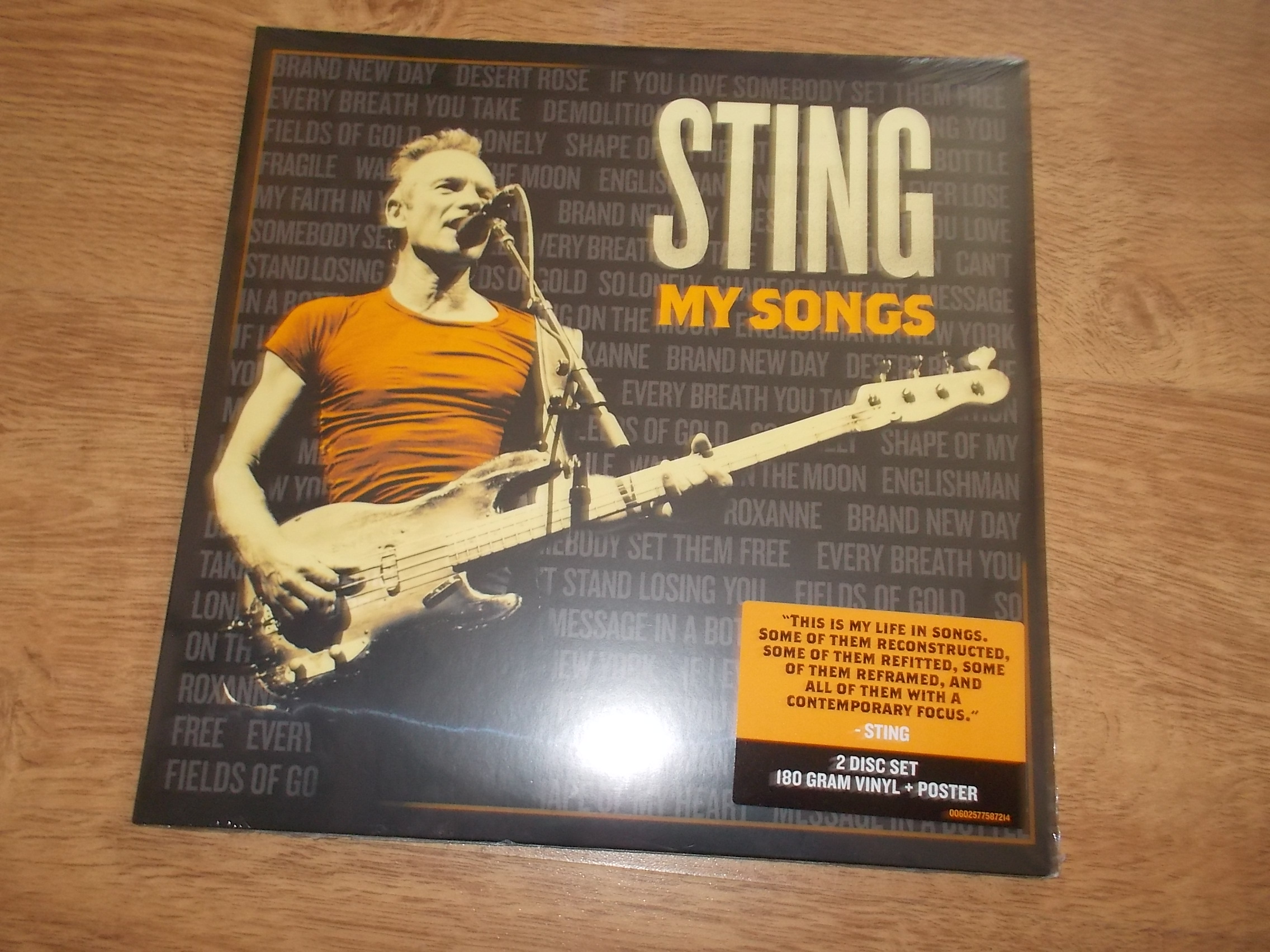 STING - MY SONGS - BEST OF (2Vinyl-LP)