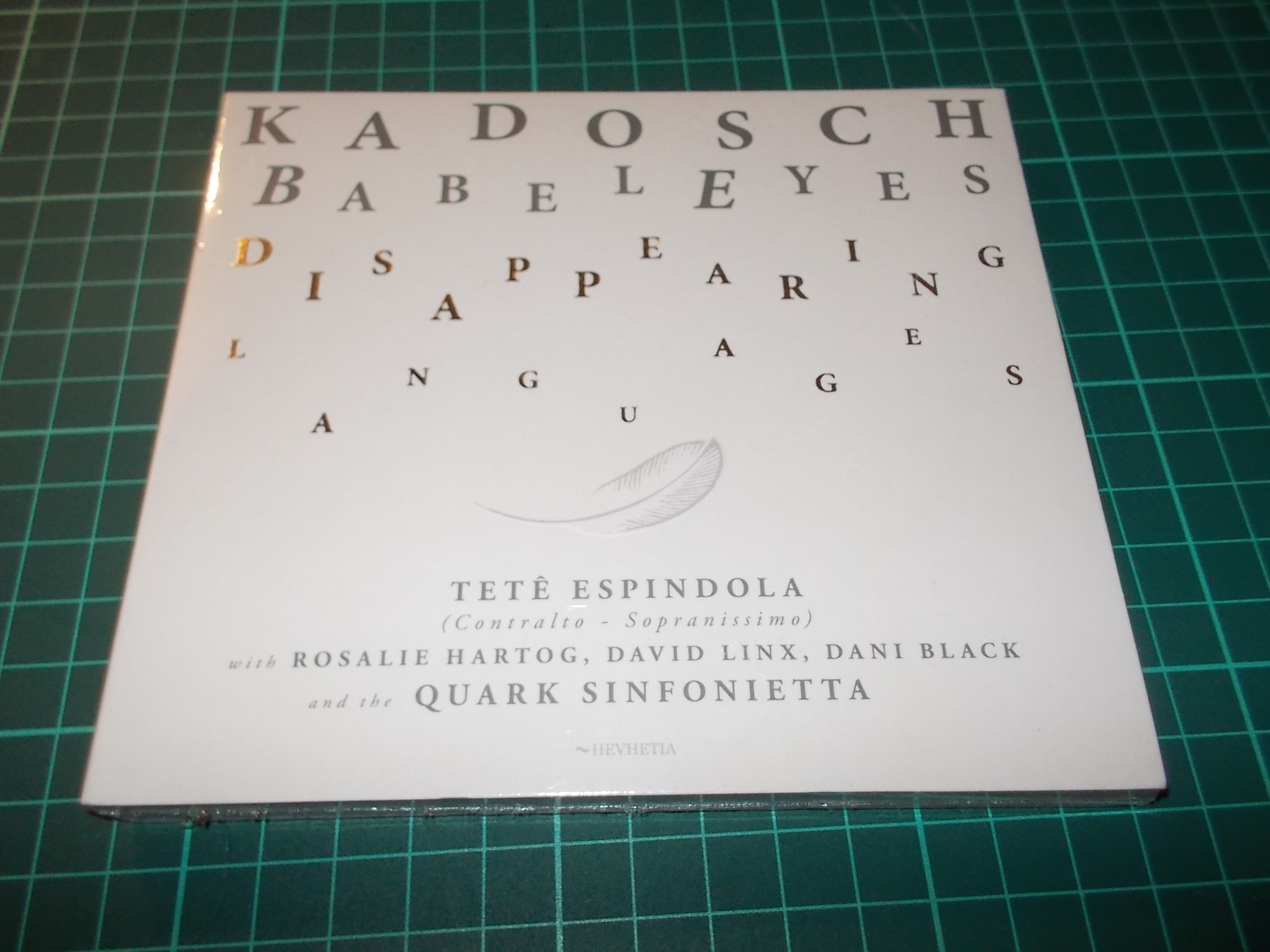 Kadosch - BabelEyes Disappearing Languages (CD) Digipack
