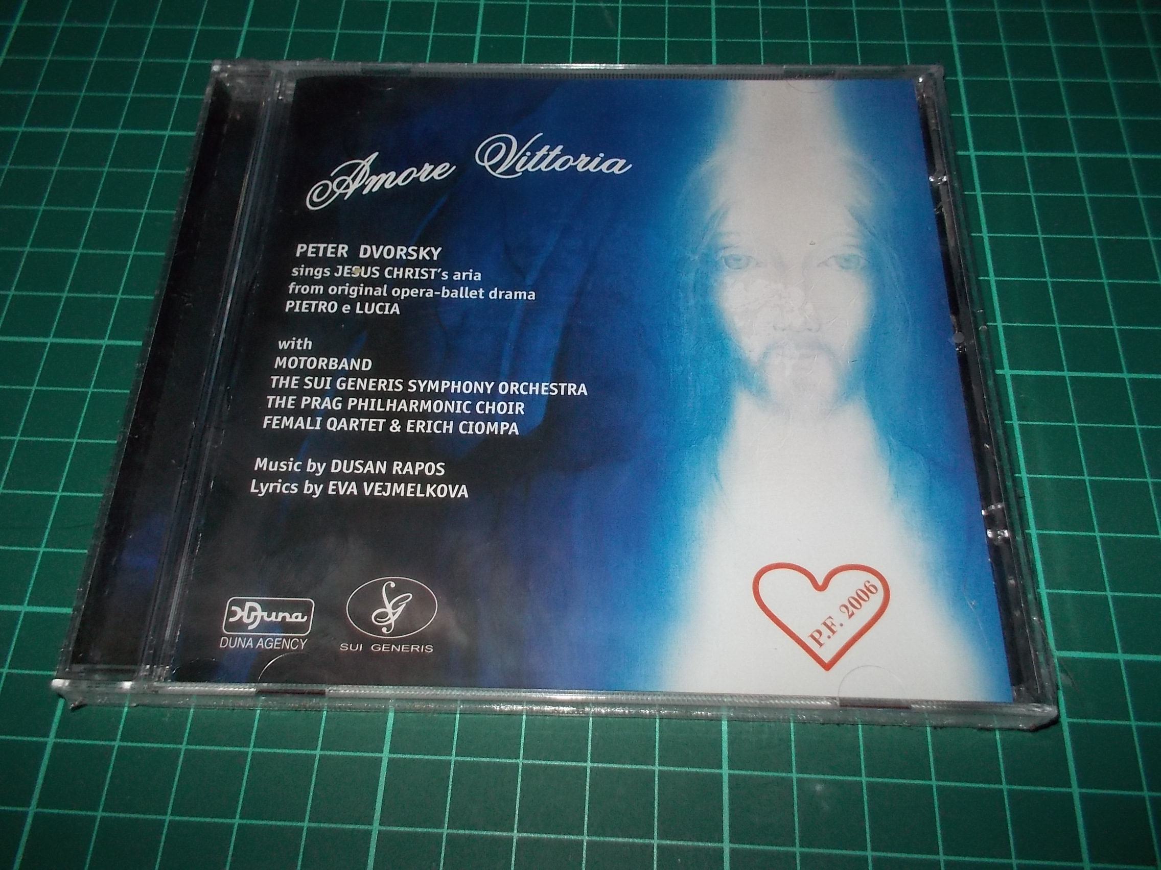 AMORE VITTORIA - THE MUSIC SUI GENERIS, PETER DVORSKY (CD)